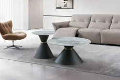 Lot de 2 tables basses C88