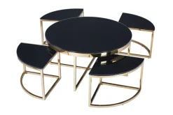 Lot de 5 tables basses C90G