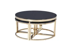 Lot de 5 tables basses C90G