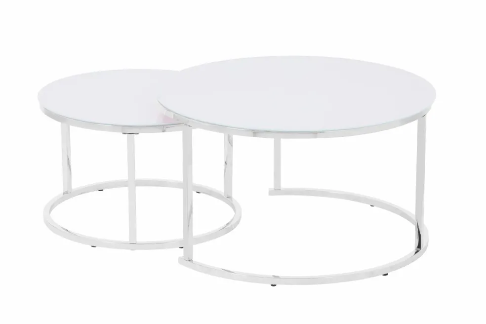 Lot de 2 tables basses C68W