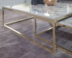 Lot de 2 tables basses DOI KHUN NAM