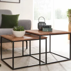 Lot de 2 tables basses DOI HUAMODNOI