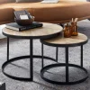 Lot de 2 tables basses DOI KIO RAI-MONG