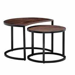 Lot de 2 tables basses DOI KHON RONG