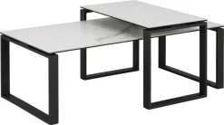 Lot de 2 tables basses KATRINE