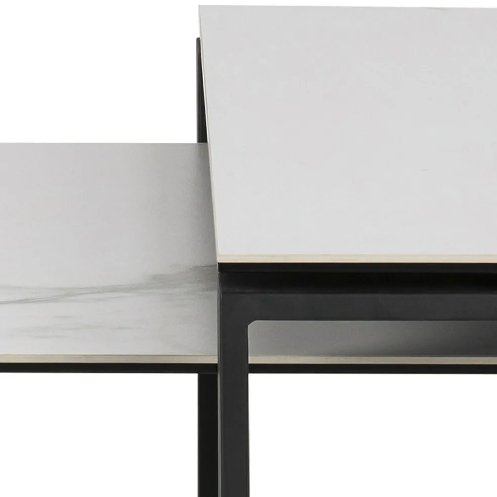 Lot de 2 tables basses KATRINE