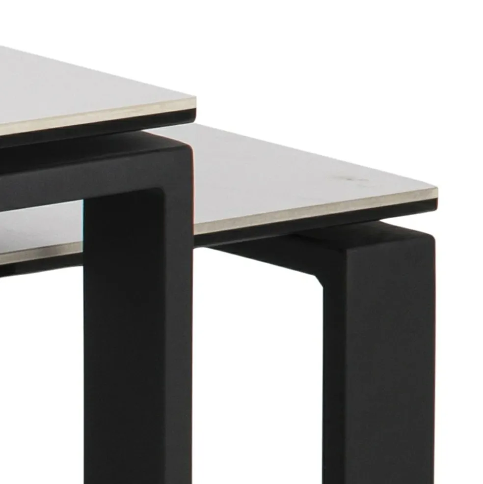 Lot de 2 tables basses KATRINE