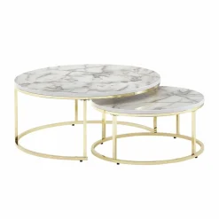 Lot de 2 tables basses LAM LUK KA