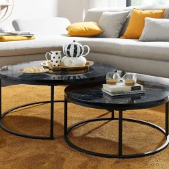 Lot de 2 tables basses LAM LUK KA