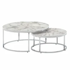 Lot de 2 tables basses LAM LUK KA