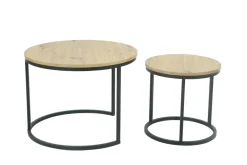 Lot de 2 tables basses LINDAU CT