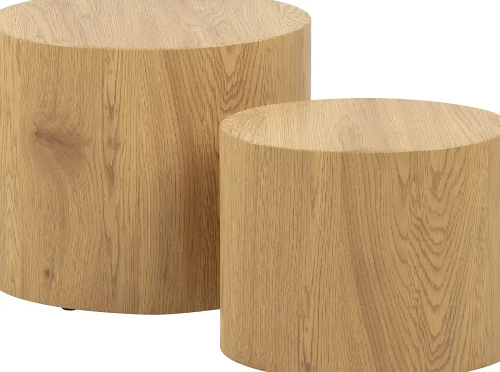 Lot de 2 tables basses MICE