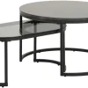 Lot de 2 tables basses SPIRO