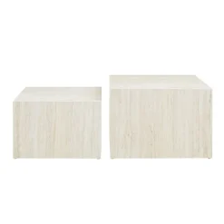 Lot de 2 tables basses WONRELI