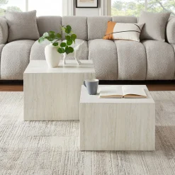 Lot de 2 tables basses WONRELI