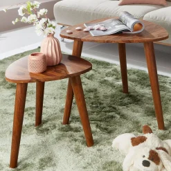 Lot de 2 tables d'appoint KO SAMUI