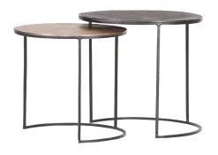 Lot de 2 tables d'appoint MIX & MATCH