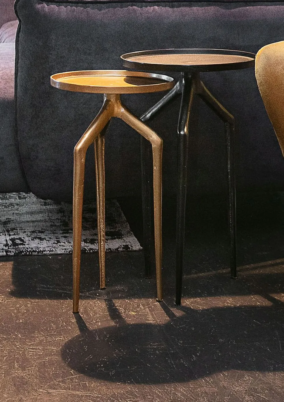 Lot de 2 tables d'appoint MIX & MATCH