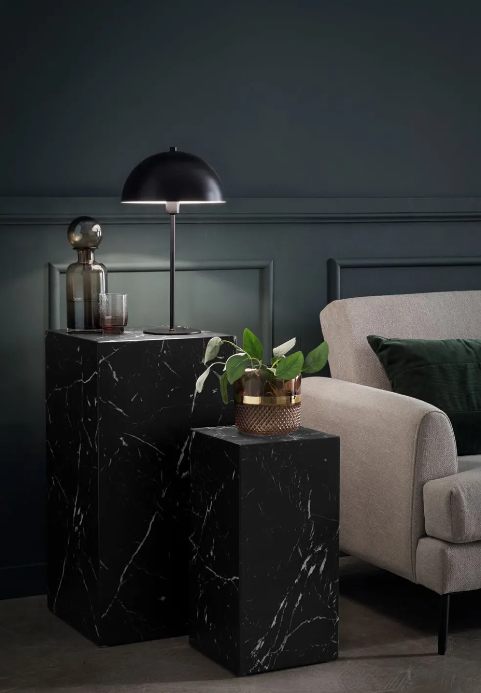 Lot de 2 tables d'appoint PRAHU