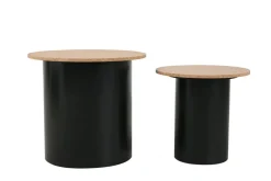 Lot de 2 tables d'appoint TORGNY