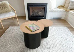 Lot de 2 tables d'appoint TORGNY