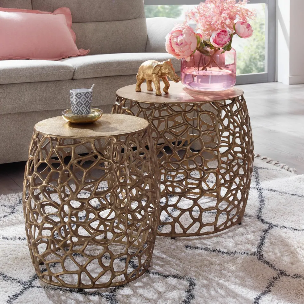 Lot de 2 tables d'appoint WICHIAN BURI