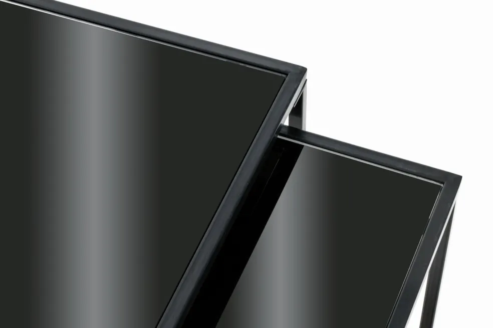 Lot de 2 tables d'appoint YORK