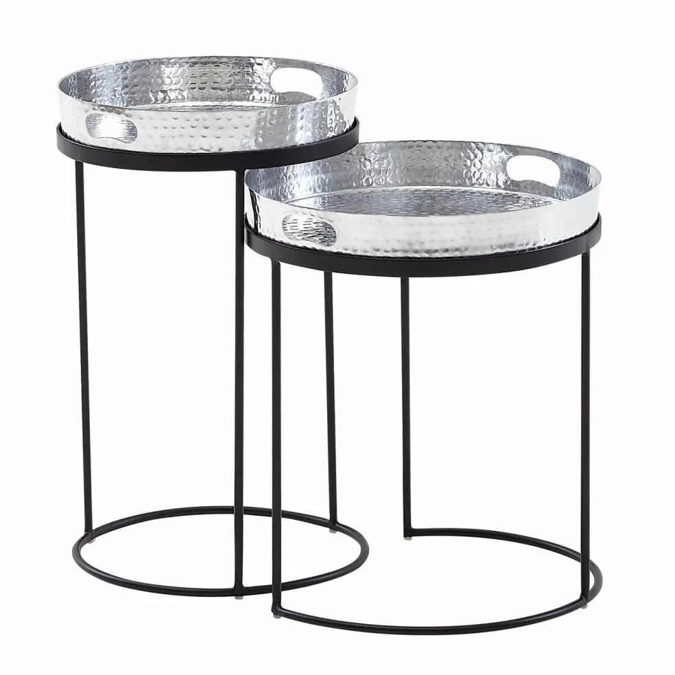 Lot de 2 tables d'appoint YALA