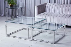 Lot de 2 tables gigognes C89A