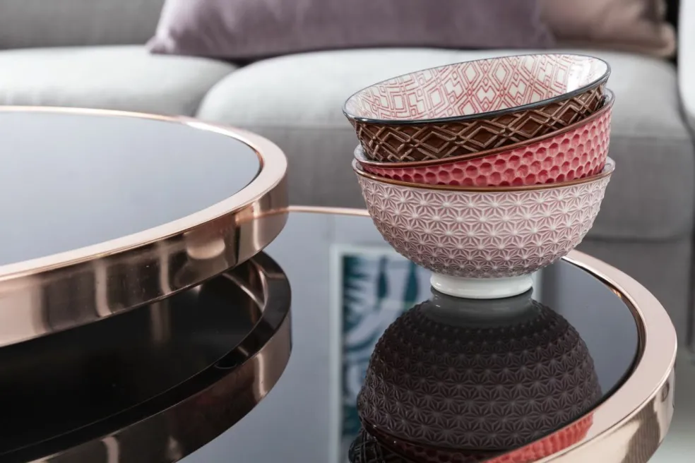 Lot de 2 tables gigognes CHIANG RAI