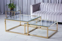 Lot de 2 tables gigognes C89G-A