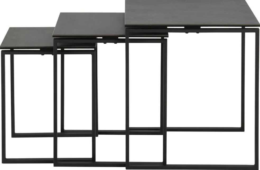 Lot de 3 tables gigognes KATRINE