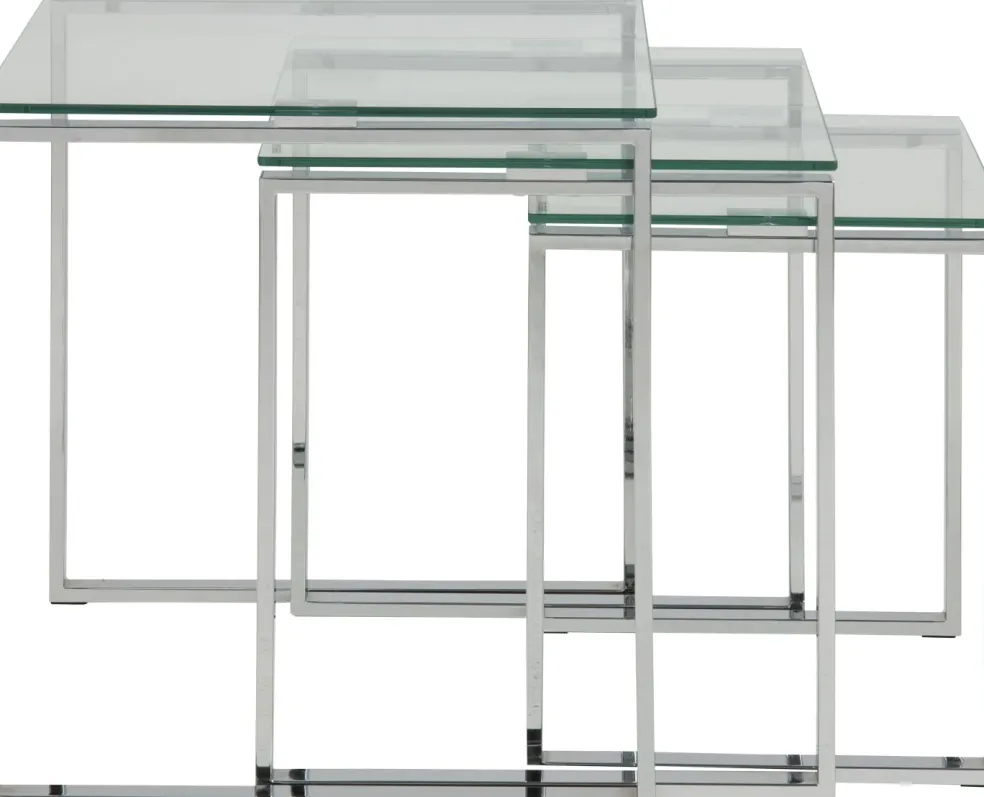 Lot de 3 tables gigognes KATRINE