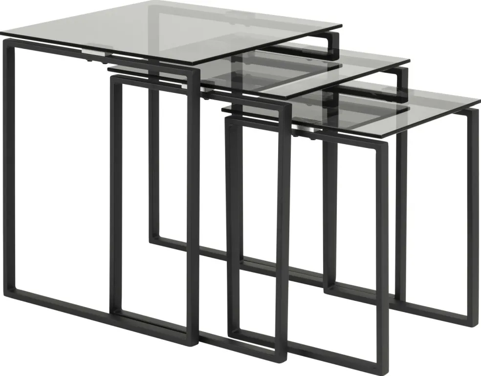 Lot de 3 tables gigognes KATRINE