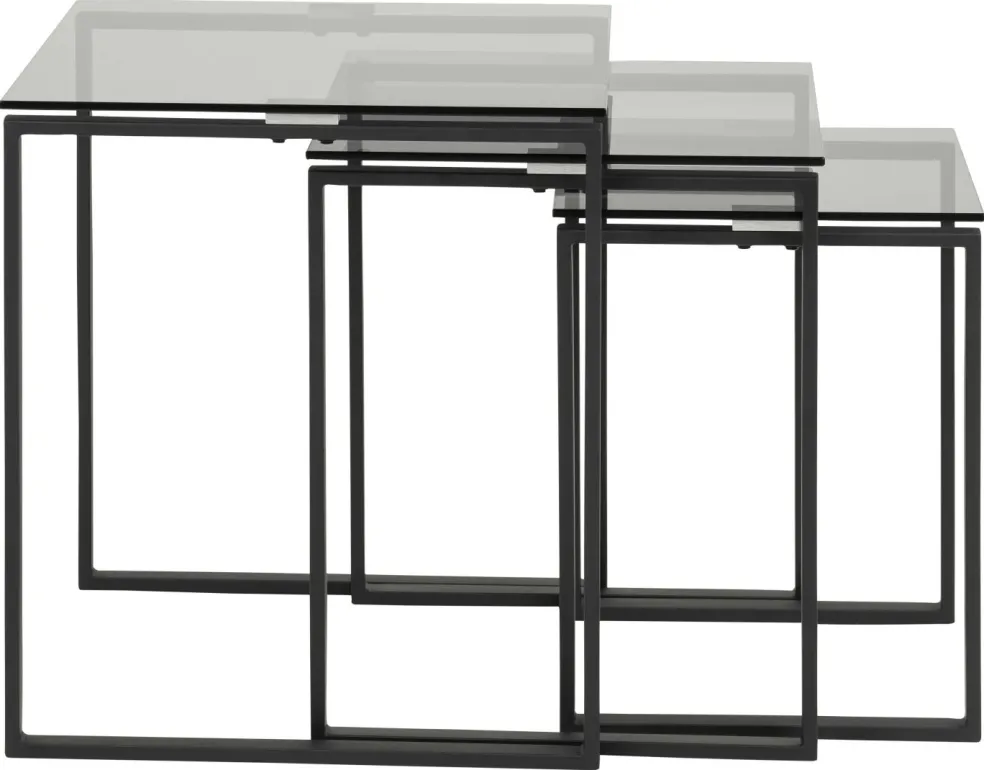 Lot de 3 tables gigognes KATRINE