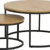 Lot de 2 tables gigognes SPIRO