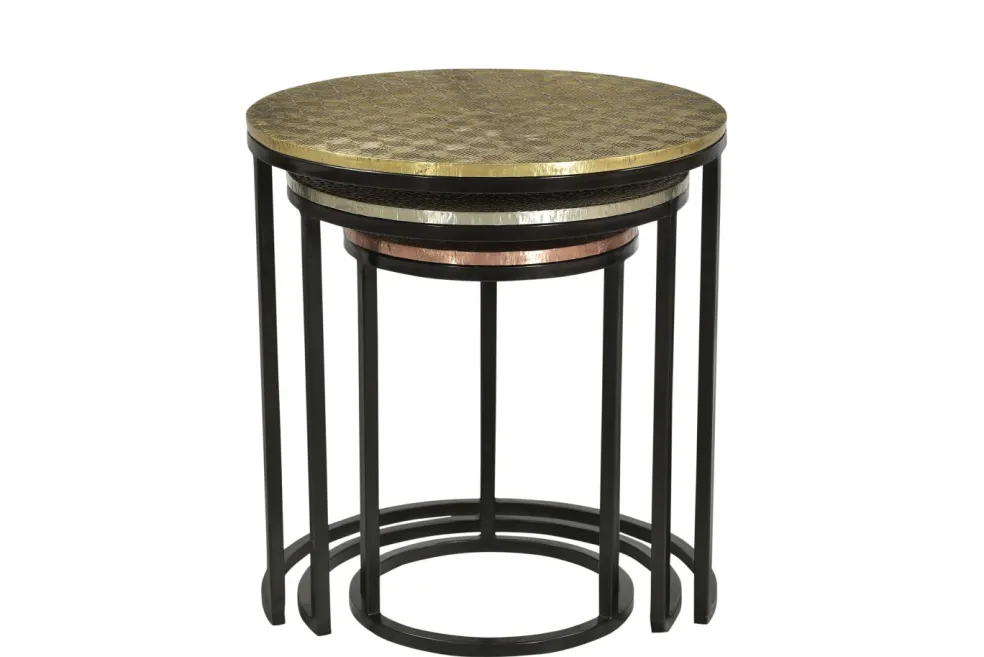 Lot de 3 tables gigognes THIS&THAT