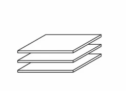 Lot de 3 tablettes  A0033.9602