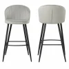 Lot de 2 tabourets de bar WOHNLING