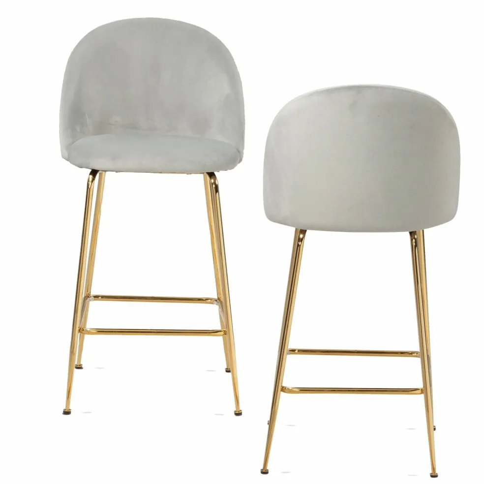 Lot de 2 tabourets de bar WOHNLING