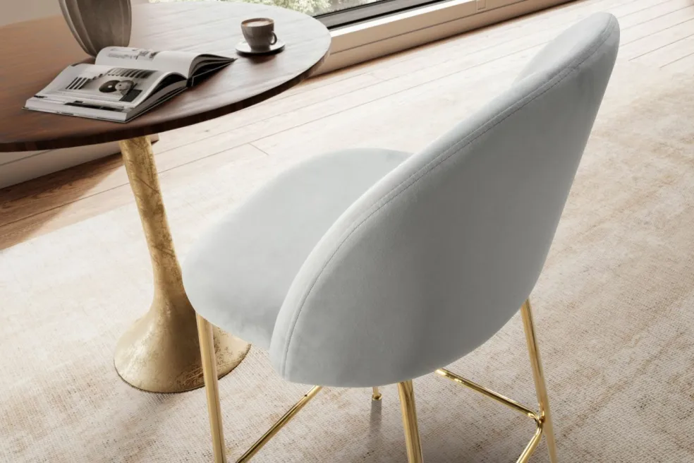 Lot de 2 tabourets de bar WOHNLING