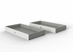 Lot de 2 tiroirs de lit VALENCIA