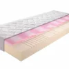 Matelas 5 zones en mousse haute résilience 90 x 200 cm ALLMED Gel 1000