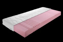 Matelas en mousse haute résilience  ALLMED LUNA PLUS 160x190 cm
