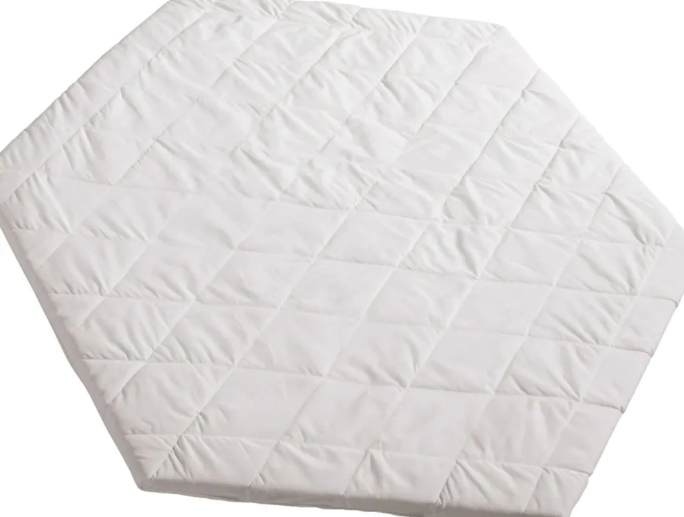 Matelas pour parc bébé ton blanc