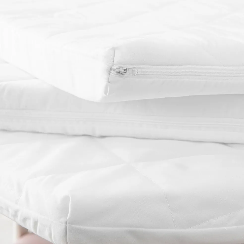 Matelas pour parc bébé ton blanc