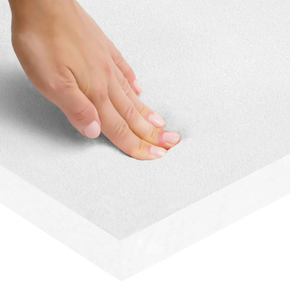 Matelas pour parc bébé ton blanc