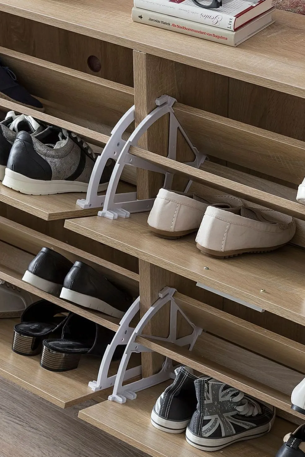 Meuble à chaussures à abattants TUMAN