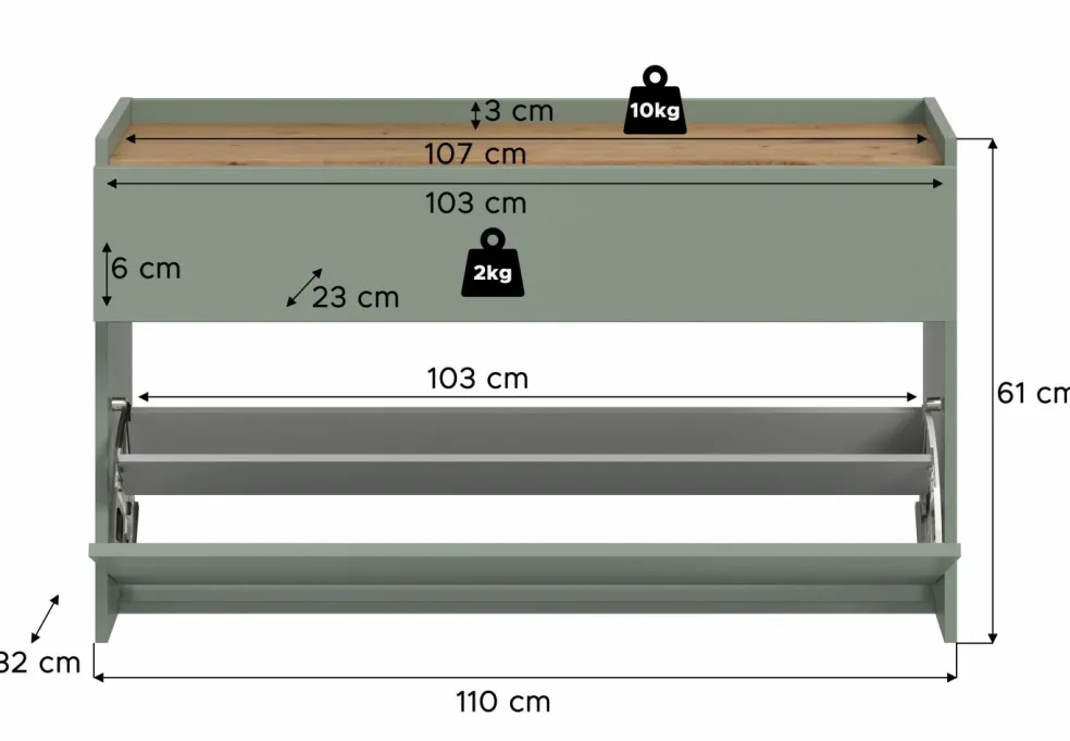Meuble à chaussures DRIVE