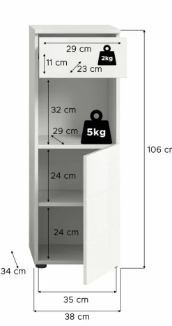 Meuble de salle de bains AMBO